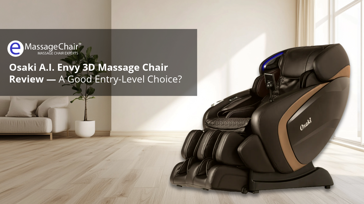 Osaki Massage Chair Review: Models Compared, Pros, Cons and Alternatives