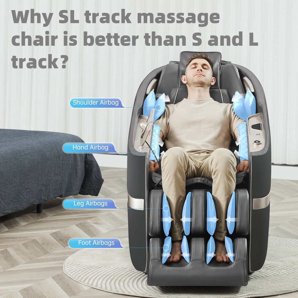 S Track Massage Chair: Spine-Following Design, Coverage and Trade-Offs