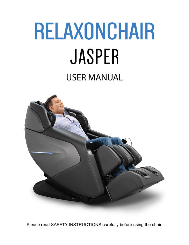 Real Relax Massage Chair Manual: Setup, Controls, Error Checks and Care